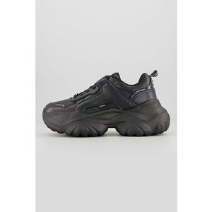 Pantofi sport de piele ecologica - Negru imagine