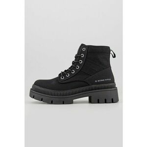 Ghete biker de piele nabuc sintetica Huntington - Negru imagine