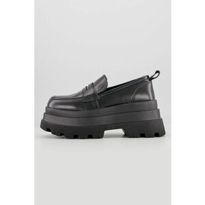 Pantofi loafer cu toc masiv Jupiter - Negru imagine
