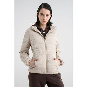 Geaca cu gluga detasabila - Crem imagine