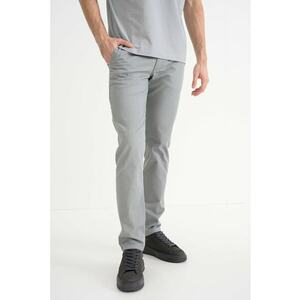 Pantaloni chino slim fit - Gri cenusiu imagine