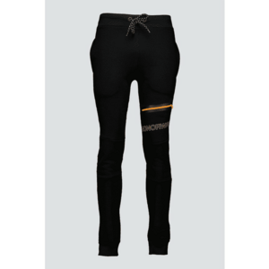 Pantaloni de trening cu logo Moltan - Negru imagine