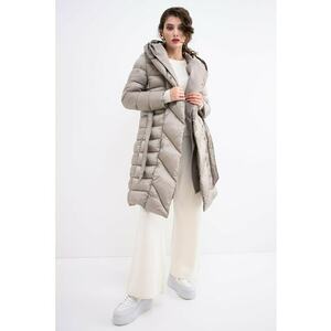 Geaca lunga Adineak - Bej imagine