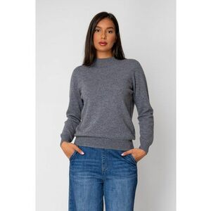 Pulover din 100% Casmir - Grey 18587 - Gri imagine