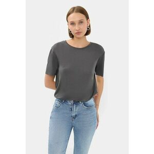 Tricou uni - cu decolteu rotund imagine