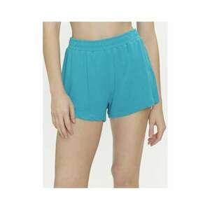 Pantaloni scurti din material textil pentru femei - Swimwear - Albastru - 83% viscoza - 17% poliester - imagine