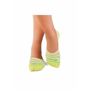 Sosete tip talpicute INVISIBLE ORGANIC SOCKS Yellow imagine