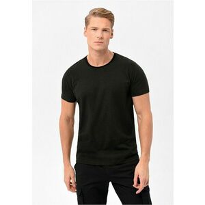 Tricou T-Cas pentru barbati - verde inchis imagine