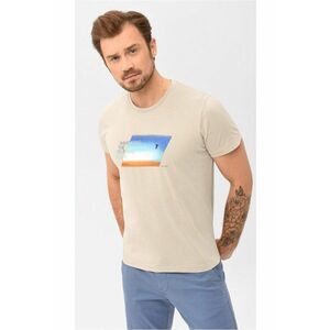 Tricou pentru barbati T-Navi - bej imagine