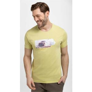 Tricou T-Dust pentru barbati lime - Galben lime imagine