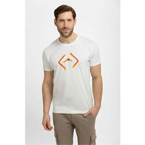 Tricou crem pentru barbati T-Fluo - Alb crem imagine