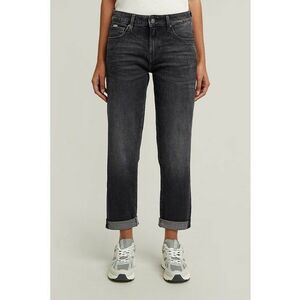 Blugi boyfriend crop Kate - Gri antracit imagine