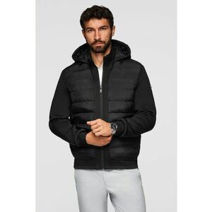 Geaca cu insertii matlasate - Negru imagine