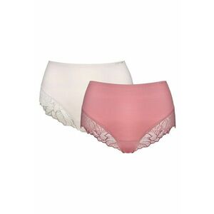 Chiloti dama set de 2 perechi Bej - roz Pansy - Bej imagine