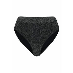 Chiloti dama cu talie inalta Negru Hi-Shine - Negru imagine