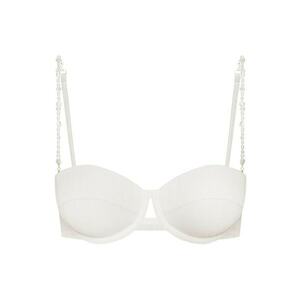 Sutien de baie tip push-up Alb Pearl - Alb imagine
