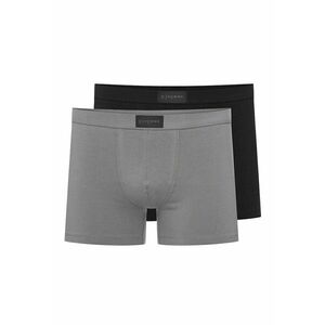Boxeri barbati (crac mai lung) set de 2 perechi Negru - Gri Savior Homme - Negru imagine
