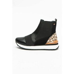 Pantofi sport high-top slip-on Lunner - Negru imagine