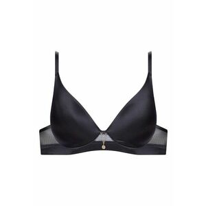 Sutien Nubia - negru - textil - detalii din plasa imagine