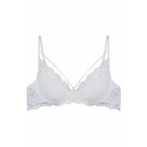 Sutien push-up - Dantela - Model Odie - Gri deschis imagine