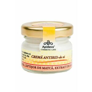 Crema antirid de zi Apidava cu miere - laptisor de matca si extract de salcam - 30 ml imagine