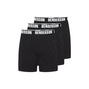 Boxeri (crac mai lung) Onside set de 3 perechi negru - Negru imagine