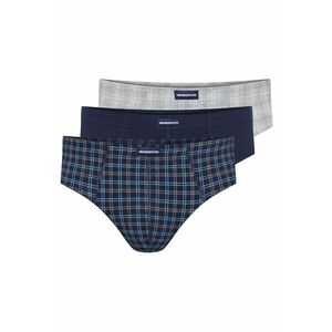 Chiloti barbati Classic set de 3 perechi bleumarin - gri - Albastru imagine