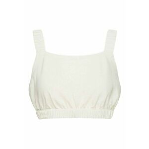 Top de baie/plaja Soley Alb crem - Alb imagine