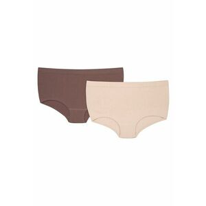 Chiloti tip short Bait set de 2 perechi bronz - bej - Multicolor imagine