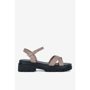 Sandale dama 5905588696841 - Sintetic - Negru - Negru imagine