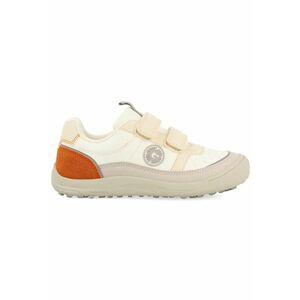Pantofi sport de piele ecologica cu velcroFertod - Alb imagine