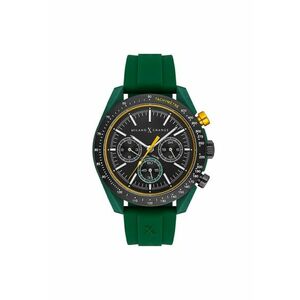 Ceas barbatesc MXG3116 - curea plastic verde - mecanism quartz - 43mm imagine