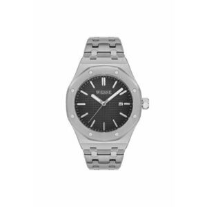 Ceas barbati WWG402101 - clasic - octogonal - gri metalizat - 42x10mm imagine