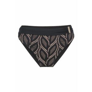 Slip cu imprimeu - Negru imagine