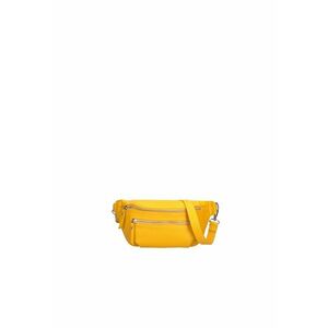 Borseta de piele cu etui detasabil - Galben imagine