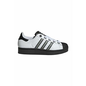 Pantofi sport din piele ecologica Superstar II - Alb/Negru imagine