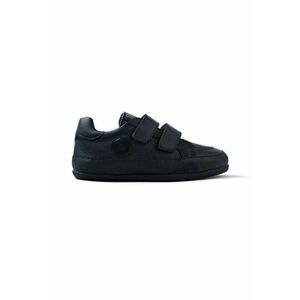 Pantofi sport de piele cu velcro - Negru imagine