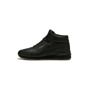 Ghete mid-cut ST Runner v4 - Negru/Negru stins imagine