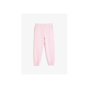 Pantaloni jogger de trening Basic - Roz imagine