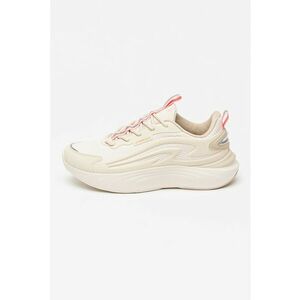 Pantofi spor de plasa cu wedge - Roz/Crem imagine