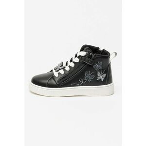Pantofi sport cu fluturi - Alb/Negru imagine
