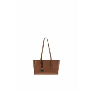Geanta tote de piele Valeria - Maro imagine