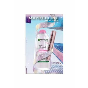 Set Cadou Ingrijire Ten si Makeup - Apa Micelara Skin Naturals pentru ten sensibil - 400 ml + Mascara pentru volum si alungire Maybelline Lash Sensational Sky High Black - 7.2 ml imagine