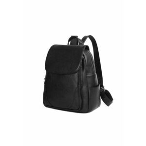 Rucsac piele cu buzunare exterioare Maeve negru imagine
