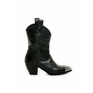 Botine tip cowboy cu nituri decorative Burundi imagine
