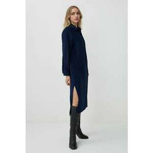 Rochie midi lejera - Bleumarin imagine