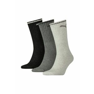 Set de sosete lungi unisex cu logo - 3 perechi imagine