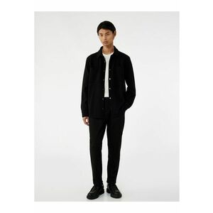 Jacheta-camasa uni cu capse - Negru imagine