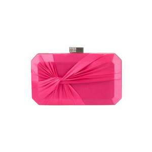 Geanta minaudiere cu bareta detasabila din lant - Fucsia imagine