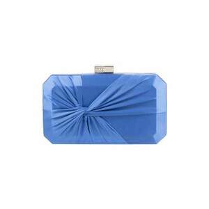 Geanta minaudiere cu bareta detasabila din lant - Albastru royal imagine